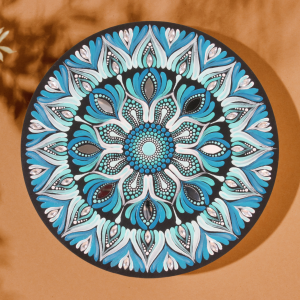 Alternative view of Cristal d’Océan - 30CM MANDALA