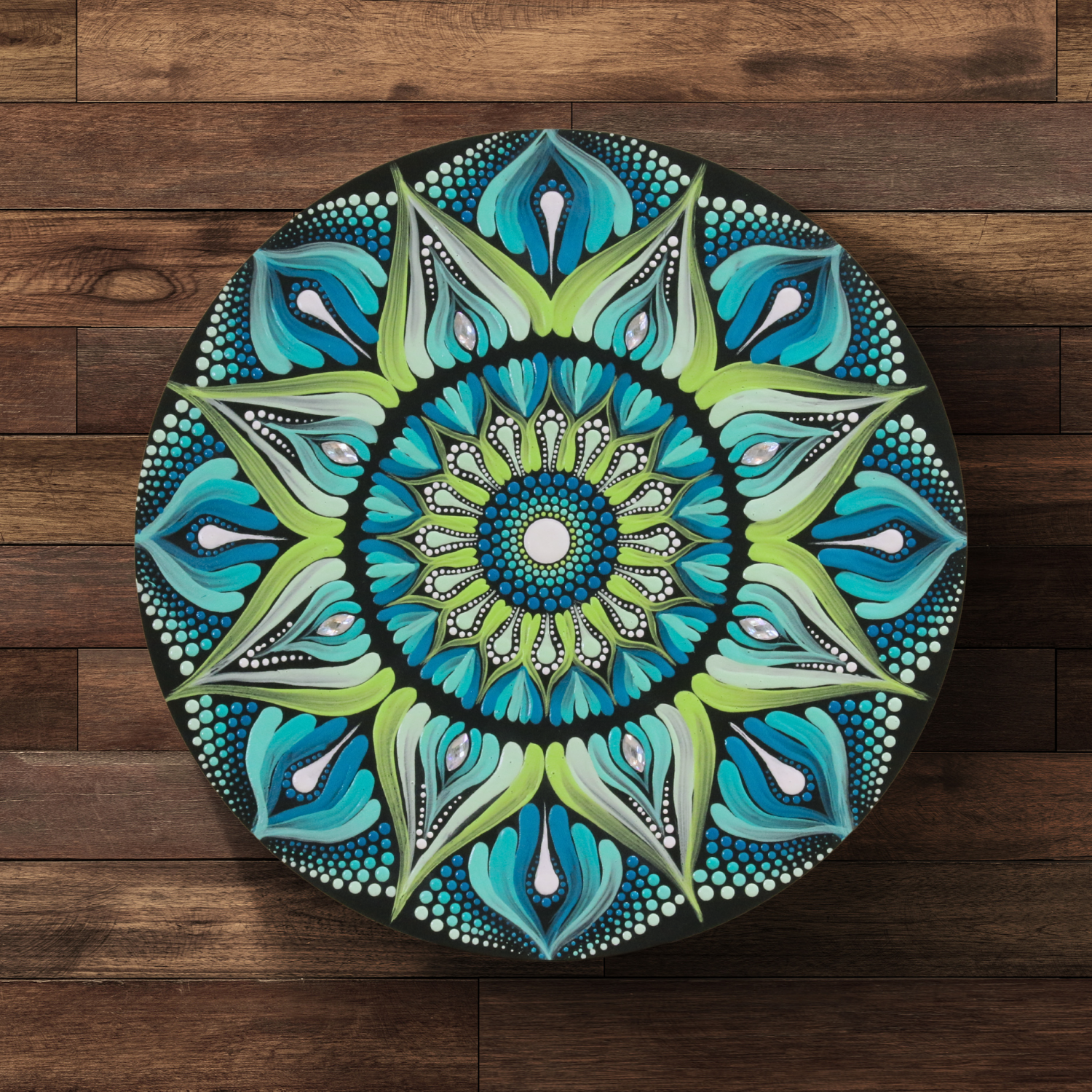 Lotus d’Énergie - 30CM MANDALA