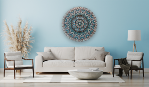 Alternative view of Clarté d’Océan - 80CM MANDALA