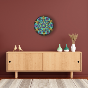 Alternative view of Plume d’Émeraude - 30 CM MANDALA