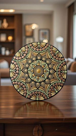 Soleil d’Or - 20CM MANDALA
